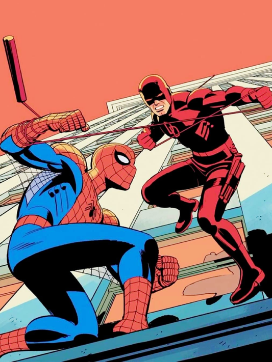 Spider Man Daredevil 137 Print Poster