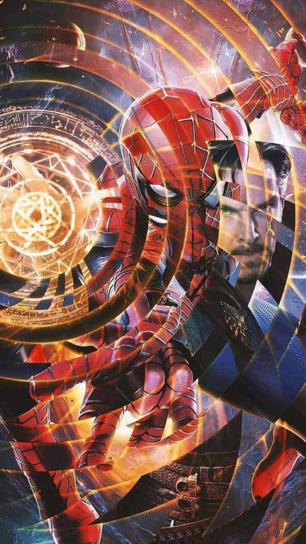 Spider Man Doctor Strange 4587 Print Poster