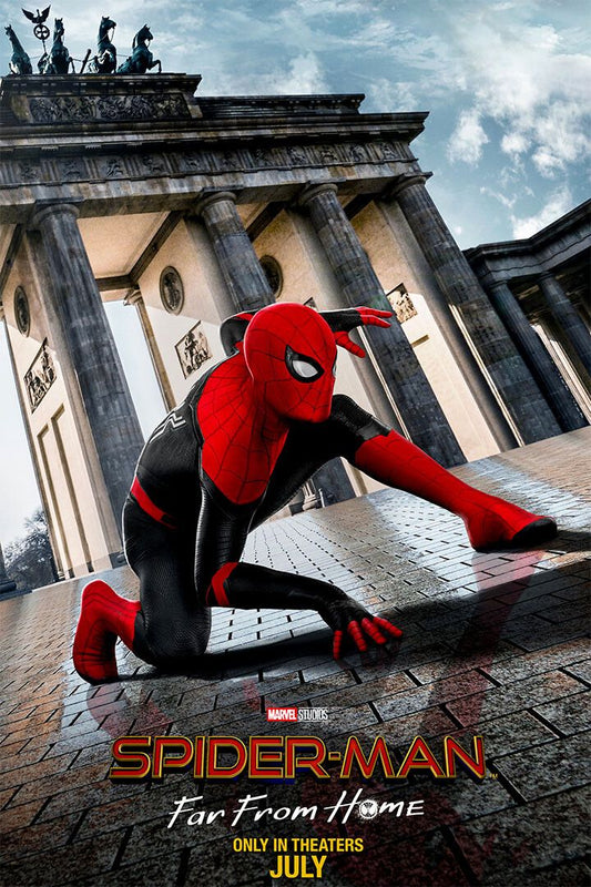 Spider Man Far From Home Movie Painting Jigsaw Puzzle