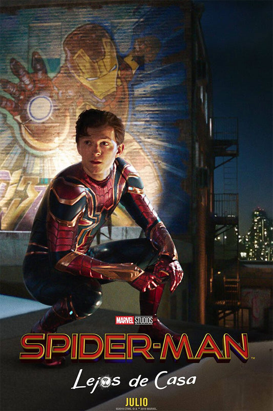 Spider Man Far From Home Movie Science Fiction Wall Home Decor Jigsaw Puzzle