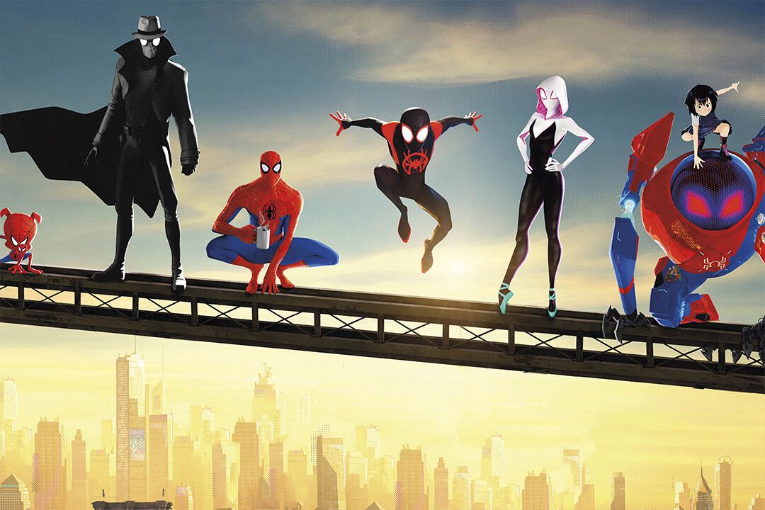 Spider Man Into The Spider Verse Animation Jigsaw Puzzle