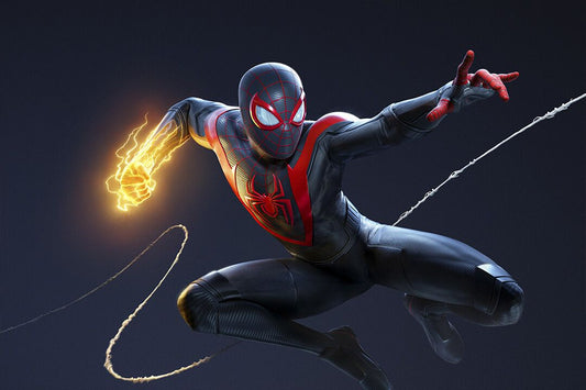 Spider Man Miles Morales Hot Fight Game Jigsaw Puzzle