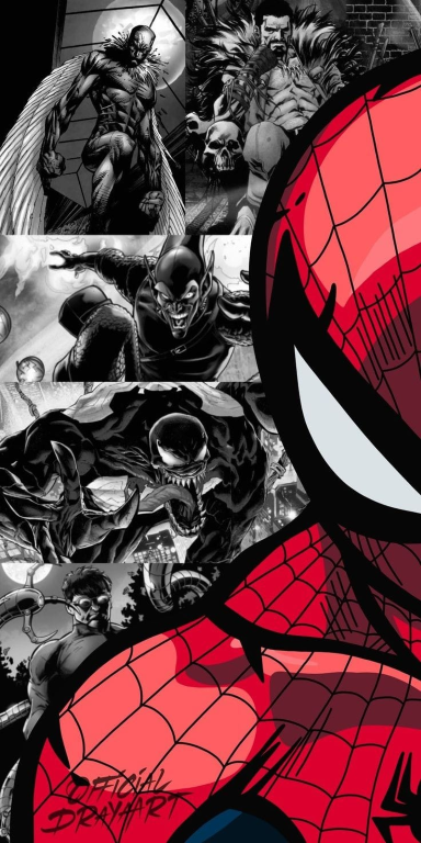 Spider Man Montage Artwork 0175 Print Poster