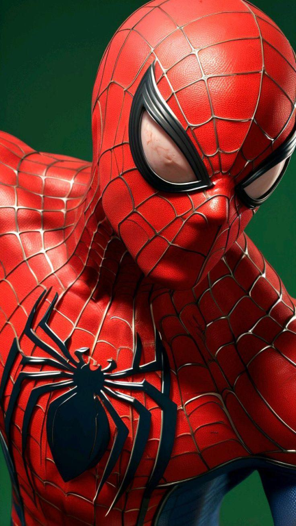 Spider Man Pose 324 Print Poster