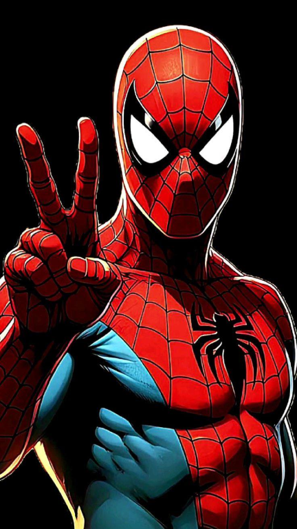 Spider Man Pose 458 Jigsaw Puzzle