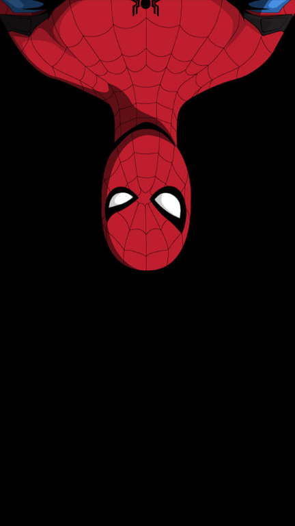 Spider Man Upside Down 456 Print Poster