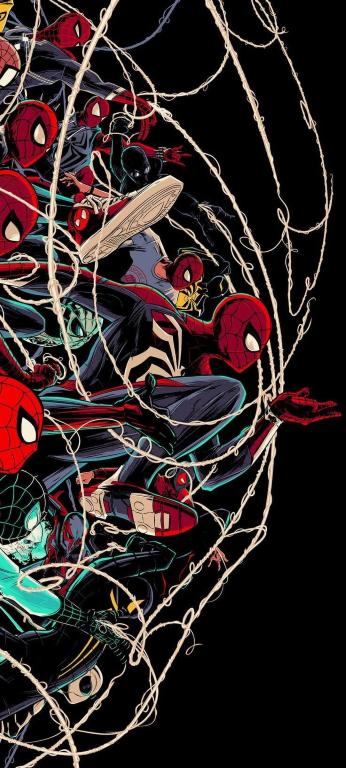 Spider Man Variants Web 7435 Print Poster