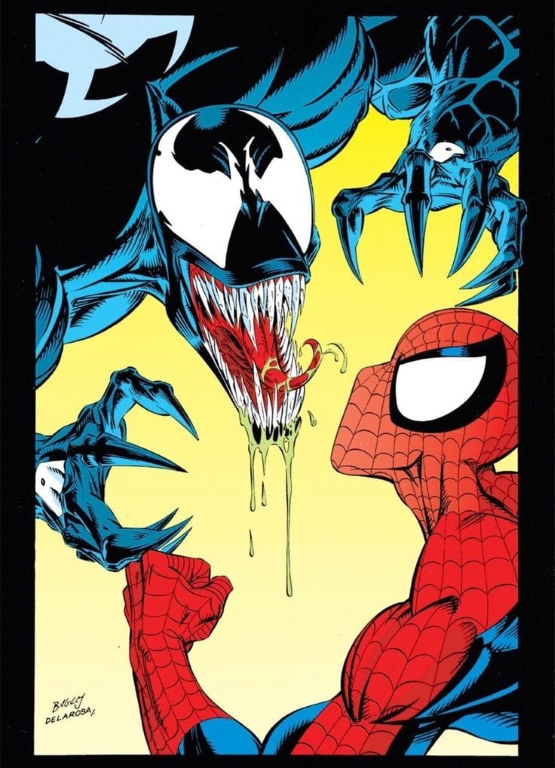 Spider Man Venom Confrontation 316 Print Poster