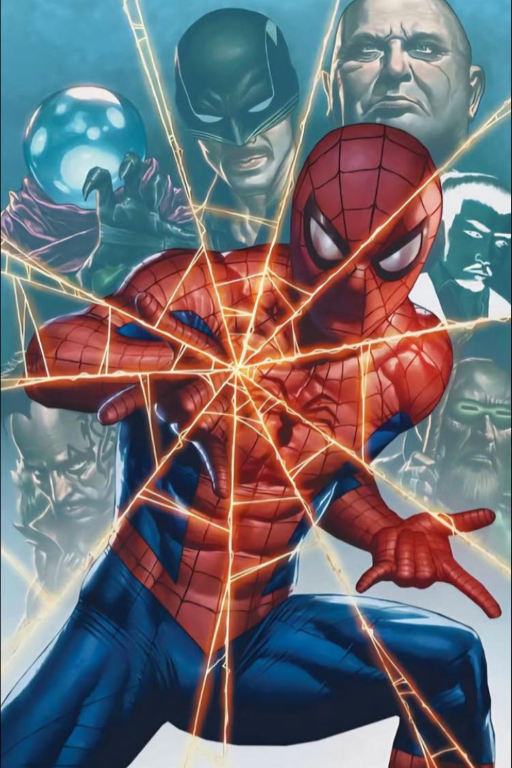 Spider Man Villains Web 843 Print Poster