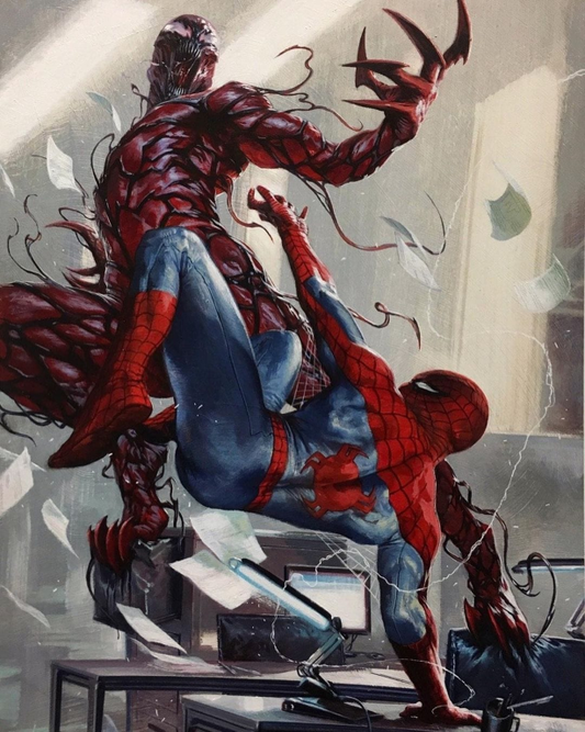 Spider Man Vs Carnage 768 Print Poster