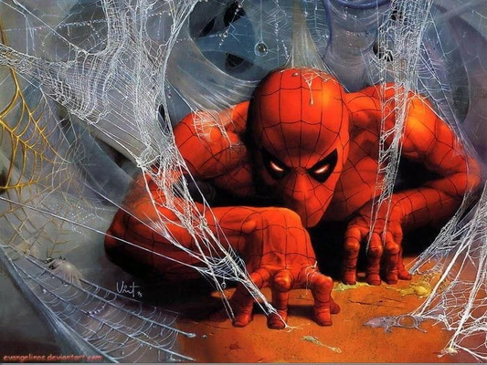 Spider Man Web Crawling 872 Print Poster