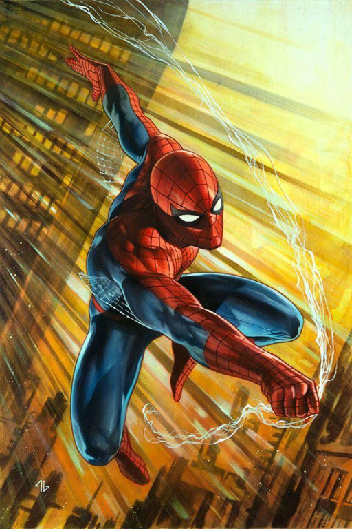 Spider Man Web Swinging 197 Jigsaw Puzzle