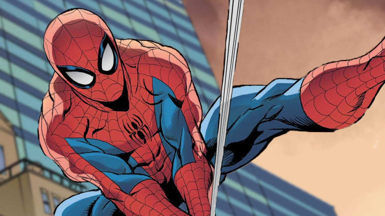 Spider Man Web Swinging 3891 Print Poster
