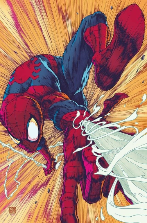 Spider Man Web Swinging 89 Print Poster