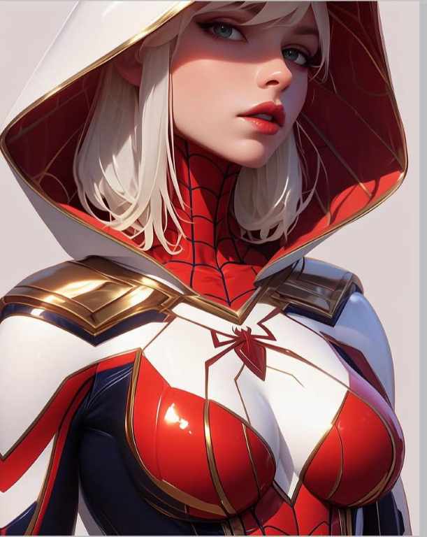 Spider Woman 001 Print Poster