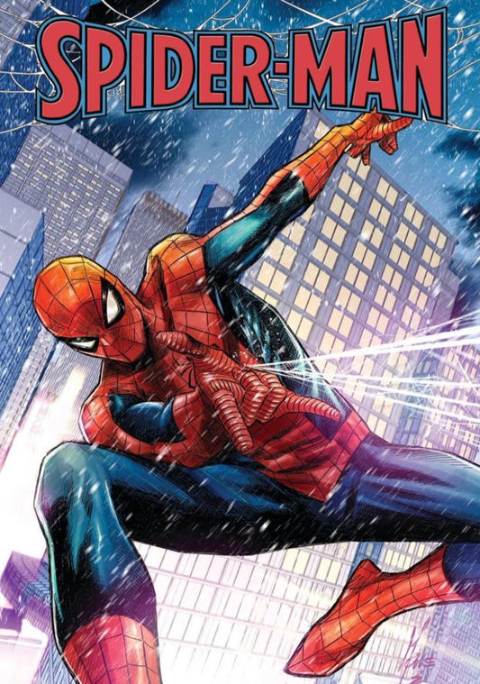 Spiderman Action Cityscape (2) Print Poster