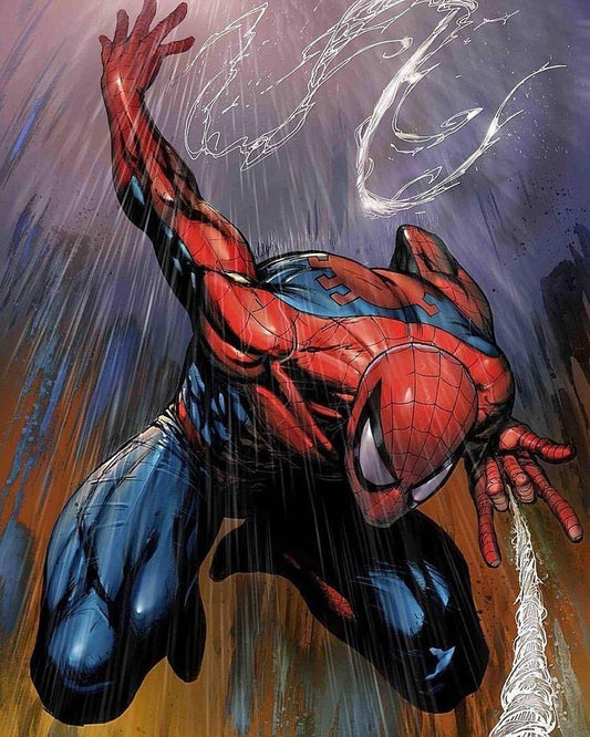 Spiderman Action Pose (15) Print Poster