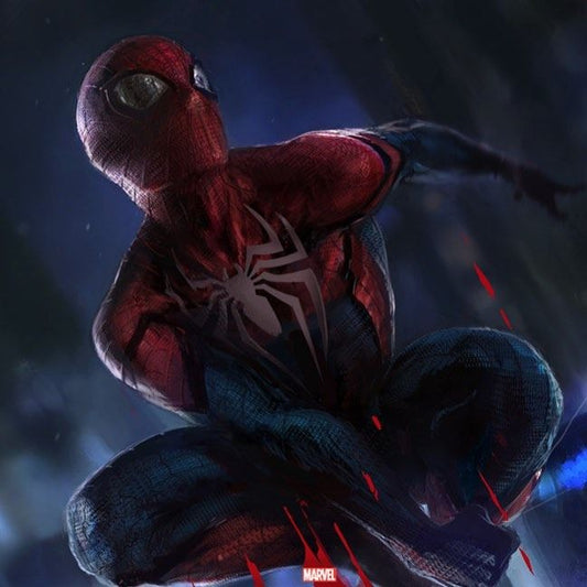 Spiderman Action Pose (2) Print Poster
