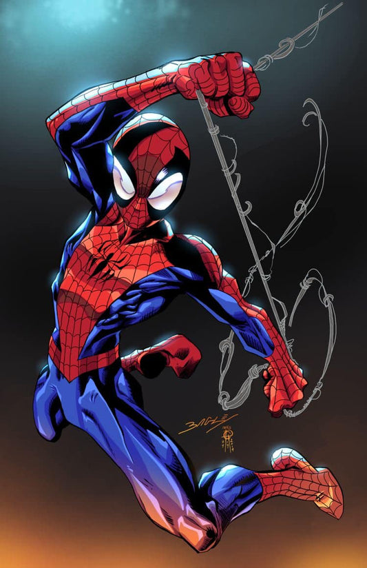 Spiderman Action Pose (3) Print Poster