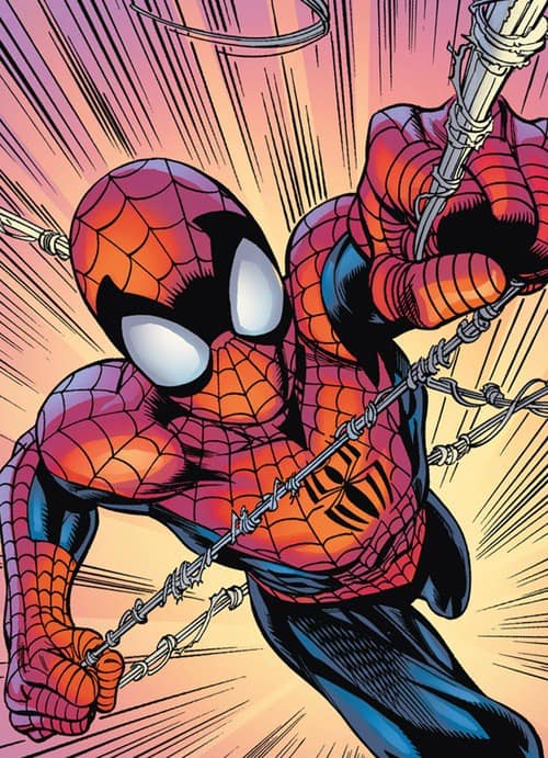 Spiderman Action Pose (7) Print Poster