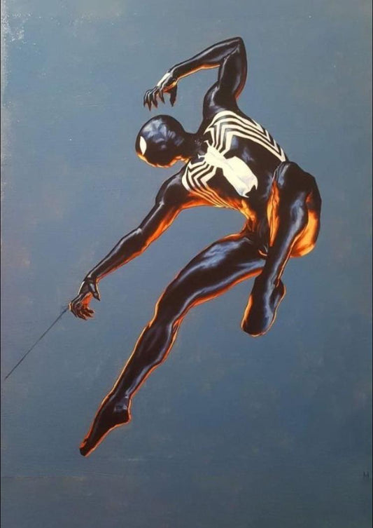 Spiderman Artistic Pose Print Poster
