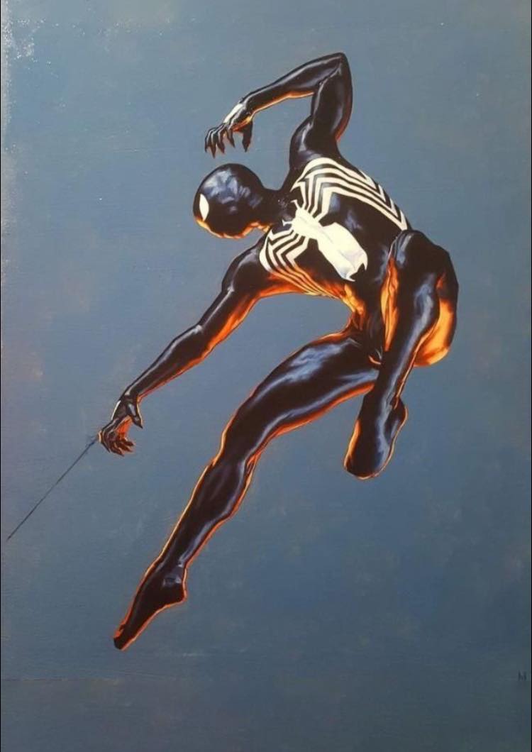 Spiderman Artistic Pose Jigsaw Puzzle