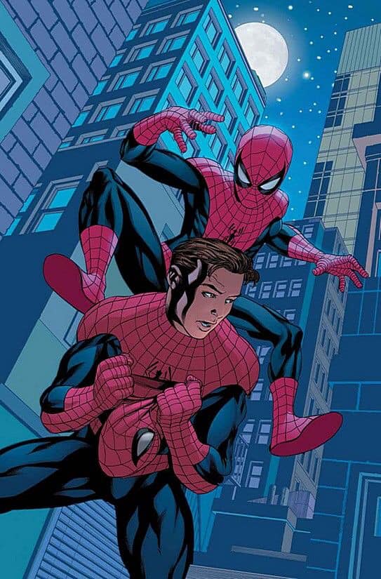 Spiderman Comic Scene Night City Jigsaw Puzzle