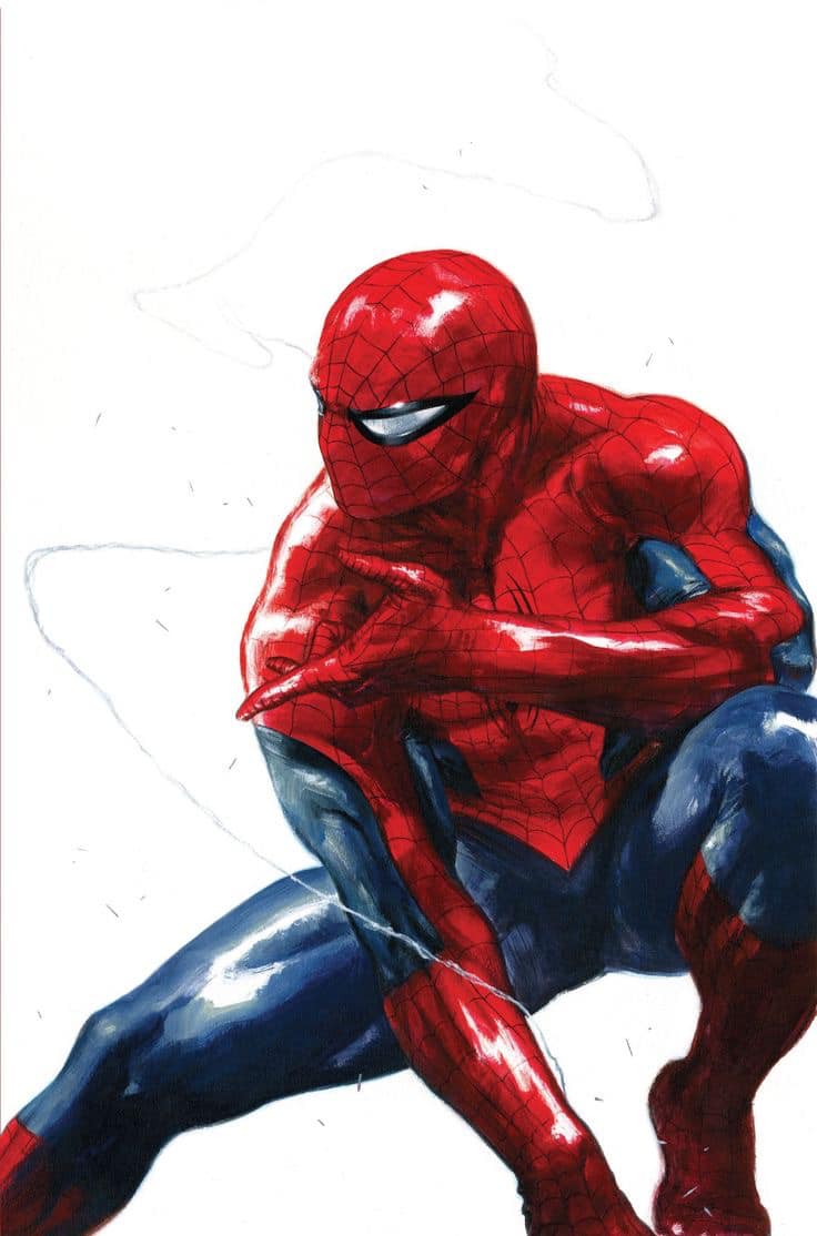 Spiderman Pose Artwork Print Poster