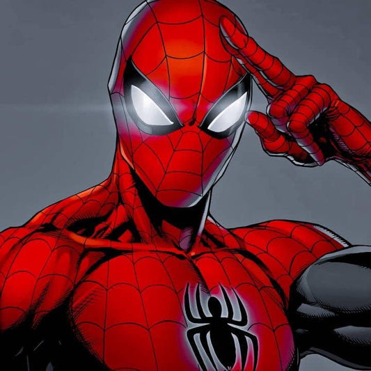 Spiderman Salute Print Poster