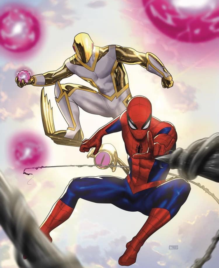 Spiderman Team Up Action Scene Jigsaw Puzzle