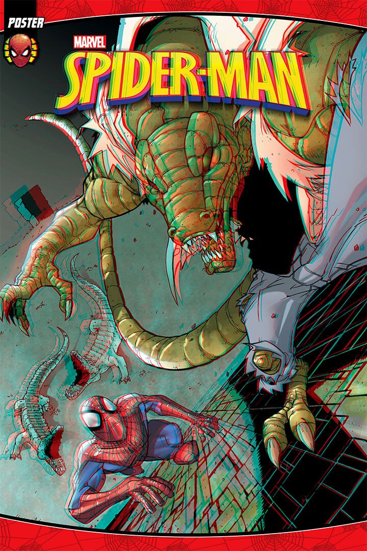 Spiderman Comic Book Character Room Wall Decor Jigsaw Puzzle