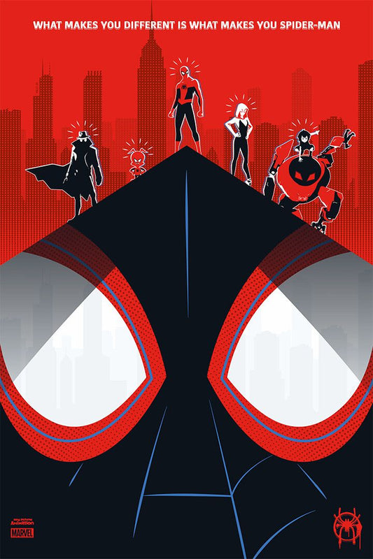 Spiderman Miles Morales Comic Book Decor Wall Art Jigsaw Puzzle