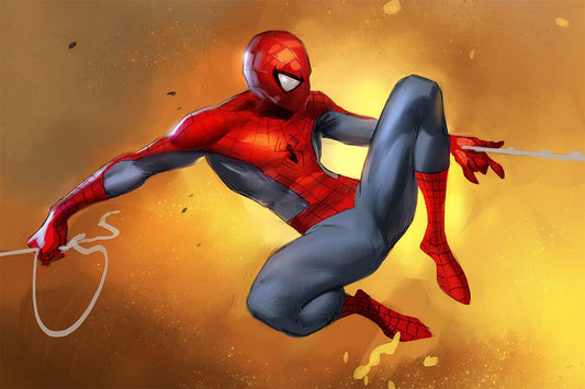 Spiderman Movie Action Adventure Fantasy Print Wall Home Decor Jigsaw Puzzle