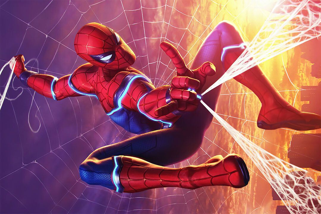 Spiderman Movie Adventure Action Fantasy Print Wall Home Decor Jigsaw Puzzle