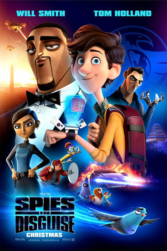 Spies In Disguise Movie 2019 Will Smith War Animation Jigsaw Puzzle