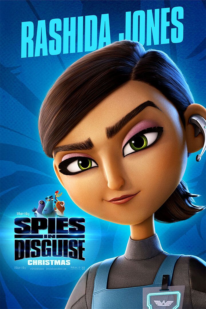 Spies In Disguise Will Smith 2019 Movie Animation Print Jigsaw Puzzle