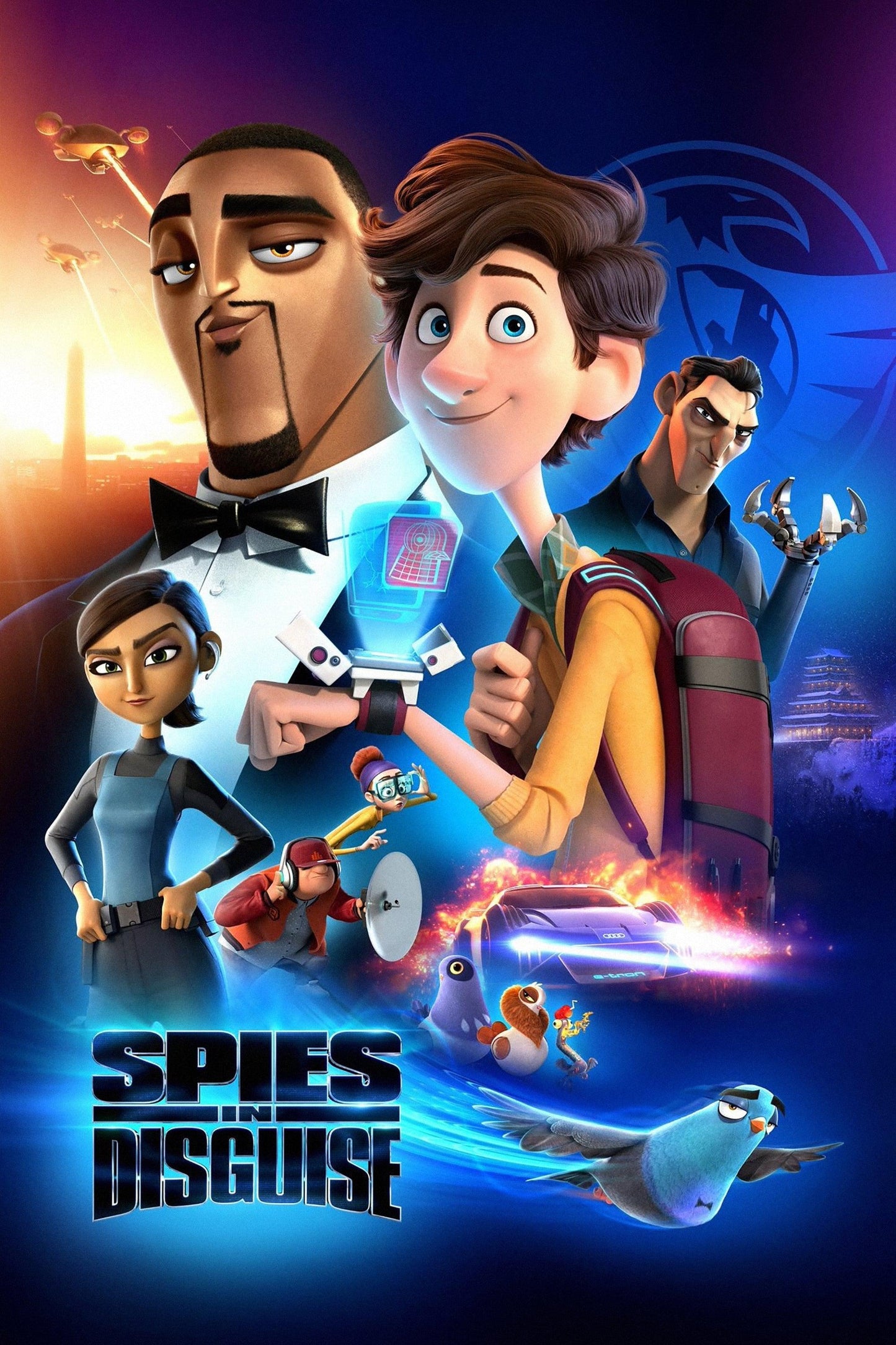 Spies In Disguise (2019) Movie Magnet
