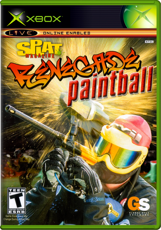 Splat Magazine Renegade Paintball (Usa, Europe) Xbox Print Poster