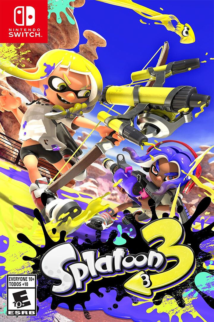 Splatoon 3 Video Games Marksmanship Action Jigsaw Puzzle