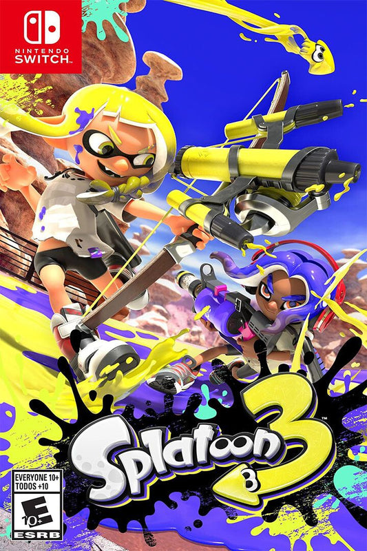Splatoon 3 Video Games Marksmanship Action Jigsaw Puzzle