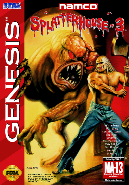 Splatterhouse 3 (Usa) Genesis Print Poster