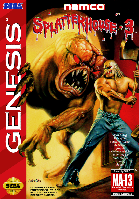 Splatterhouse 3 (Usa) Genesis Keychain