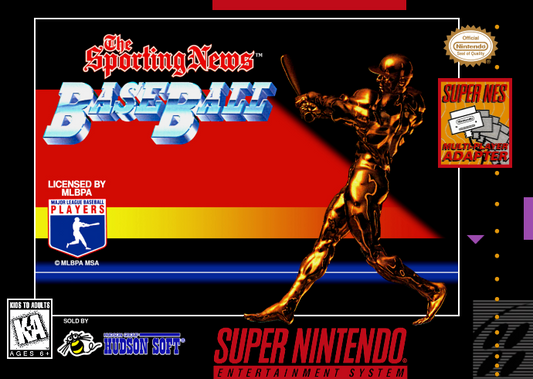 Sporting News Baseball (Usa) Snes Print Poster