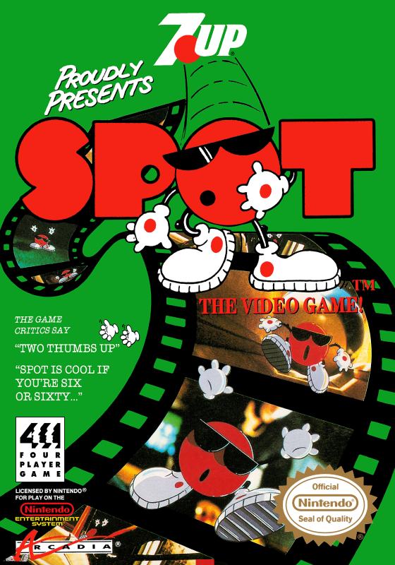Spot The Video Game (Usa) Nes Print Poster