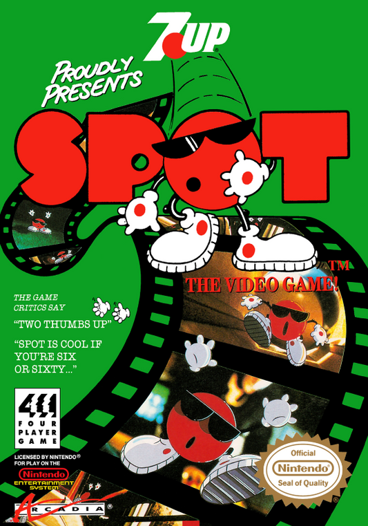 Spot The Video Game (Usa) Nes Print Poster
