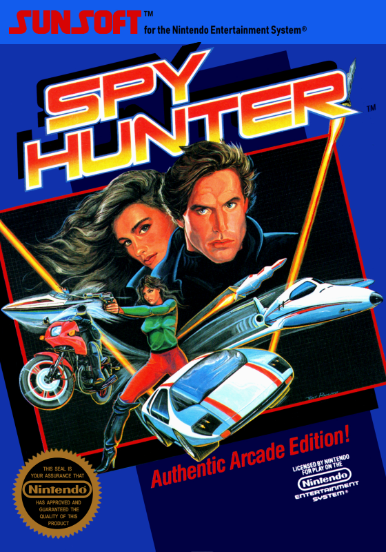 Spy Hunter (Usa) Nes Print Poster