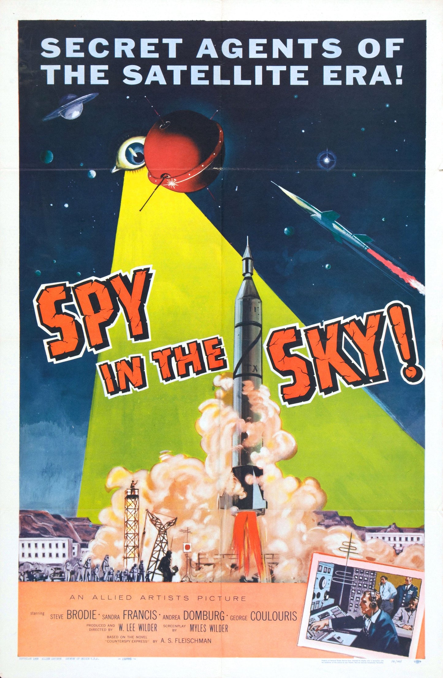 Spy In Sky 01 Movie Magnet
