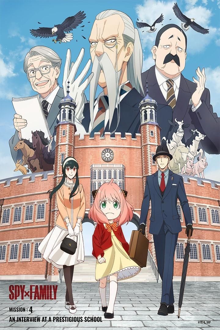 Spy X Family Action Thriller Anime Tv Series Jigsaw Puzzle