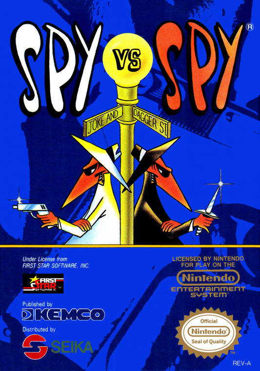 Spy Vs. Spy (Usa) Nes Print Poster