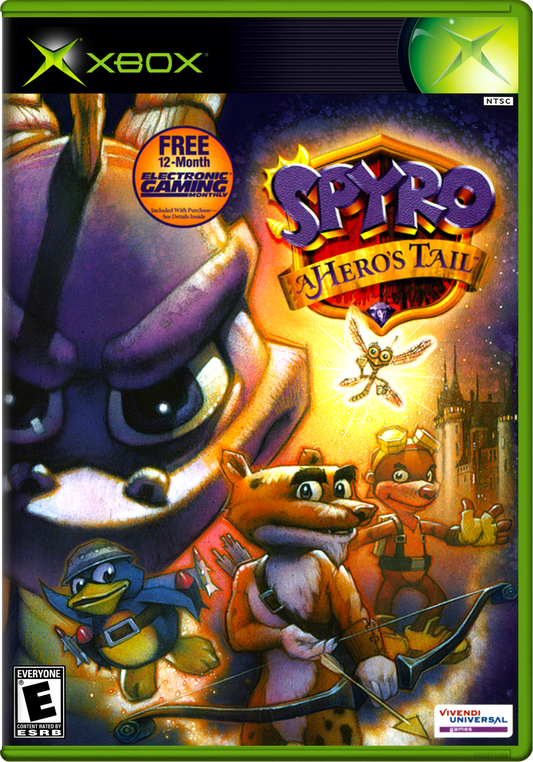 Spyro A Hero'S Tail Xbox Print Poster